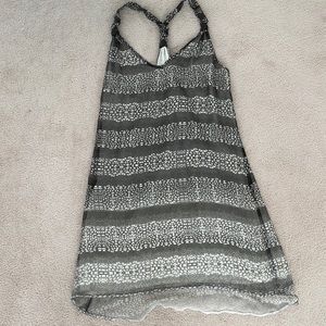 Charlie Jade silk racer back dress Size SP